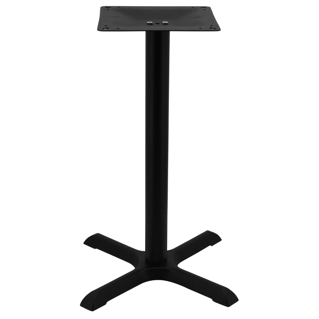 Maxwell Black - Dining -BASE-BLK-MAX -POLE-BLKR-72-view1