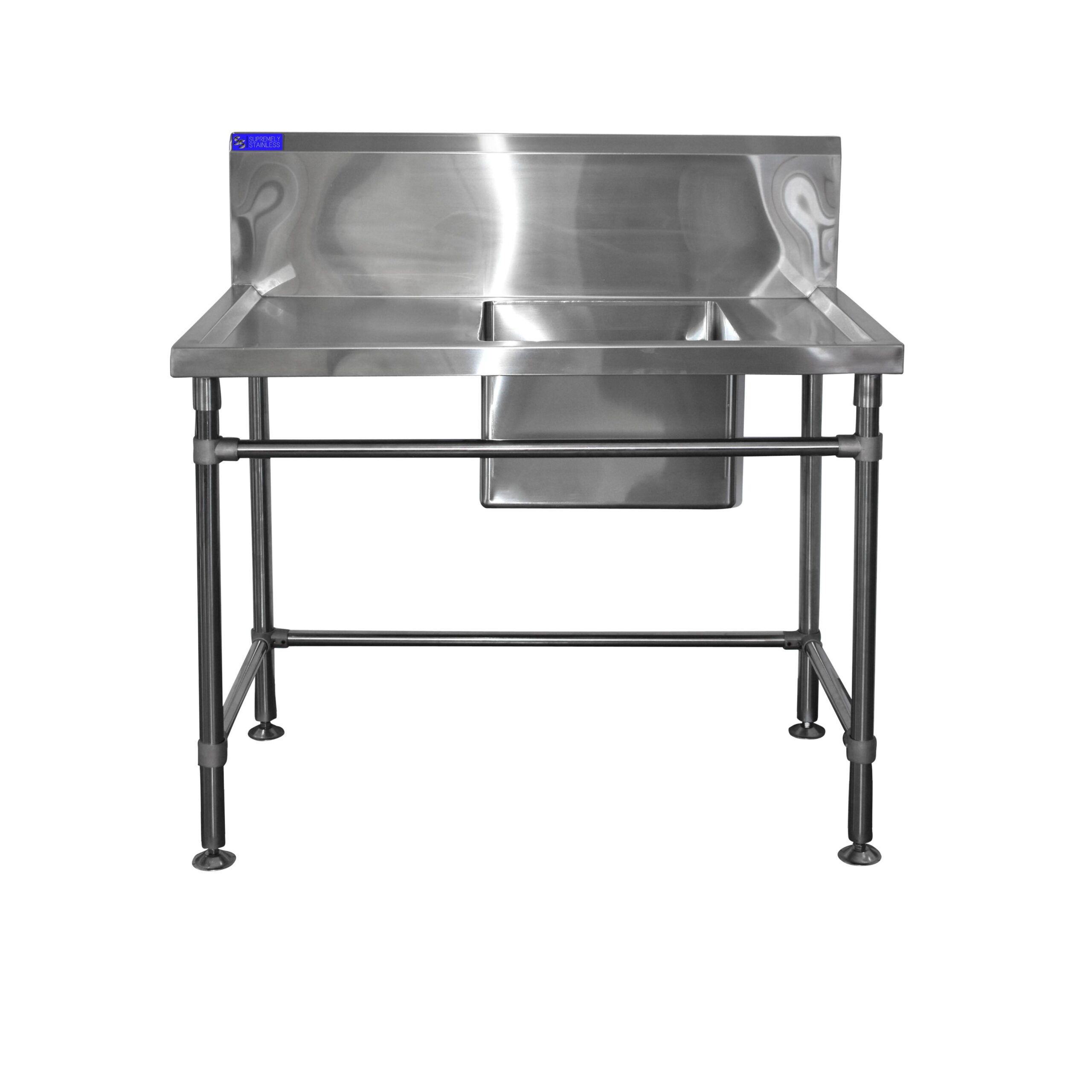 Stainless Steel Sink  700mm x 1500mm Single Bowl
