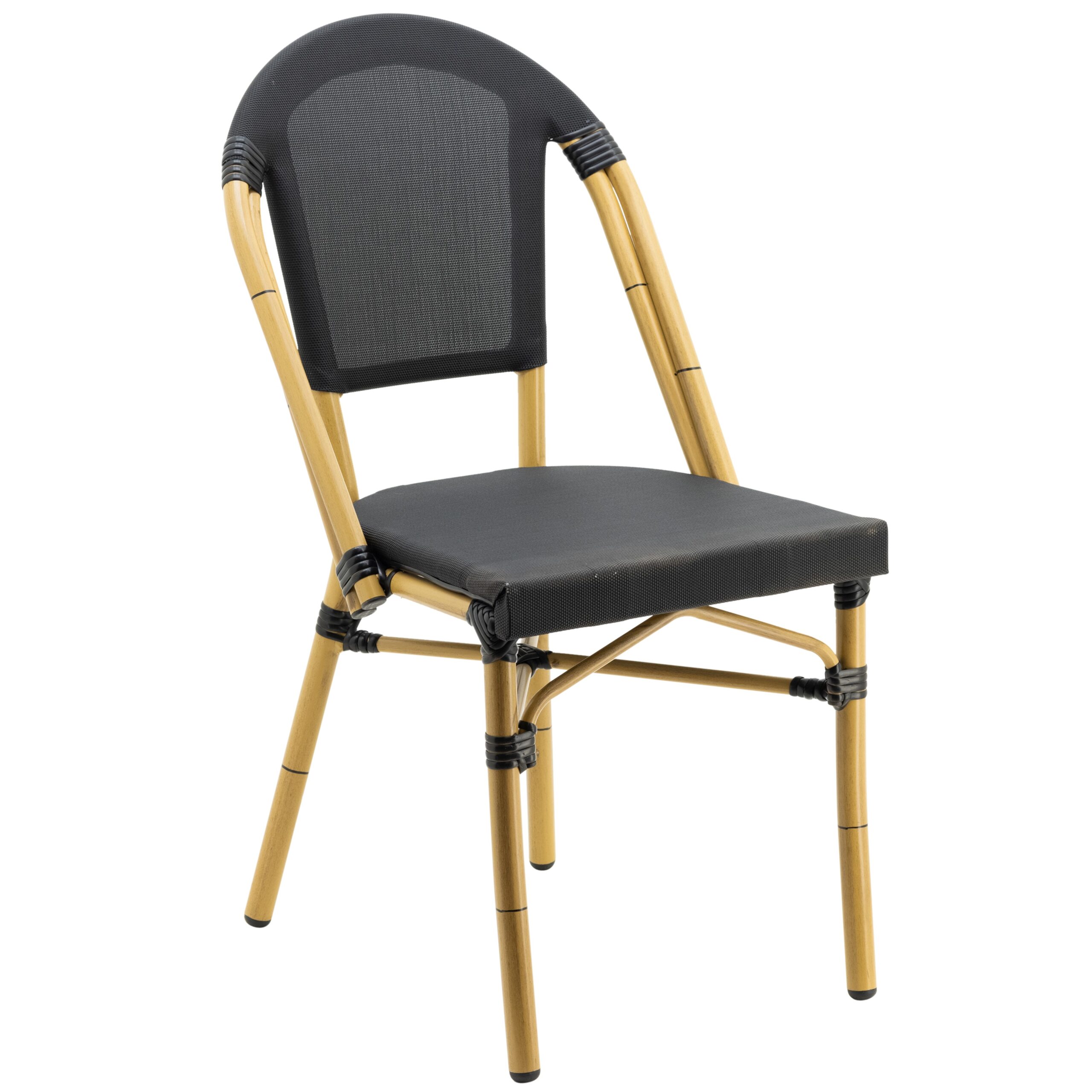 Parisian Chair in Black Texteline
