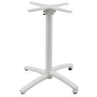 Sophie Aluminium Foldable Table Base in White
