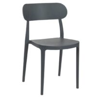 Luna Chair in Charcoal