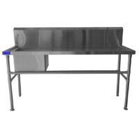 Stainless Steel Sink 700mm x 1800mm Single Bowl (Left)