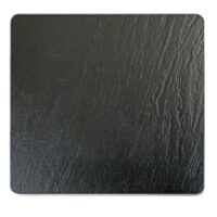Meteorite Black Square 700mm Sintered Stone Table Top
