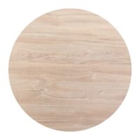American Oak Round Compact Table Top